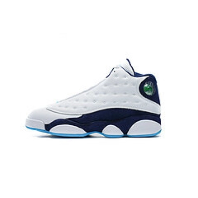 Air Jordan 13 Retro White Obsidian Powder Blue 414571-144 01