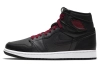 Air Jordan 1 Retro High Black Satin Gym Red 555088-060