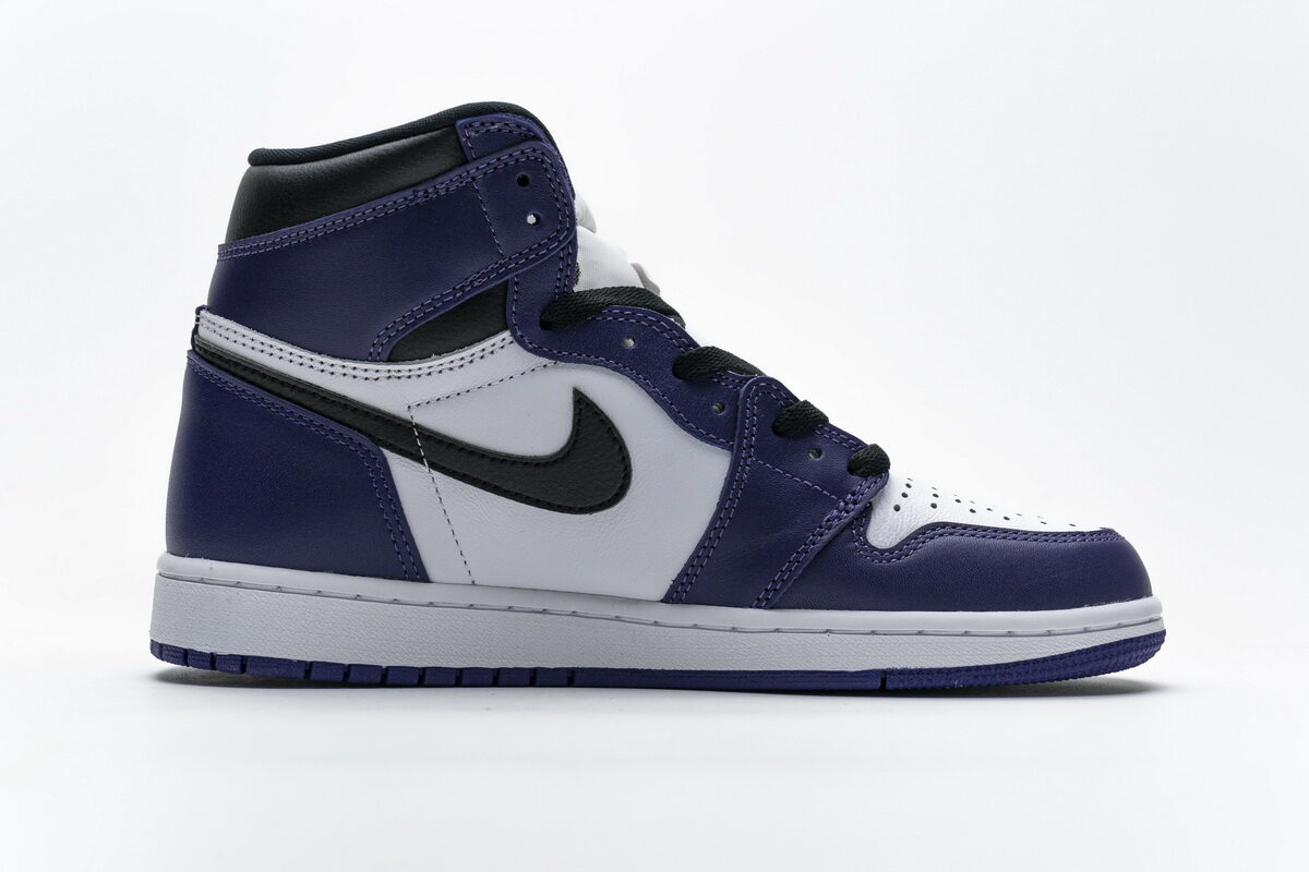 Air Jordan 1 Retro High Court Purple White 555088-500
