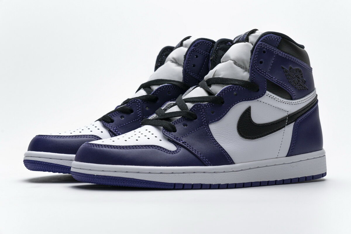 Air Jordan 1 Retro High Court Purple White 555088-500