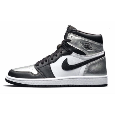 Air Jordan 1 Retro High Silver Toe (W) CD0461-001 01