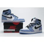 Air Jordan 1 Retro High White University Blue Black 555088-134