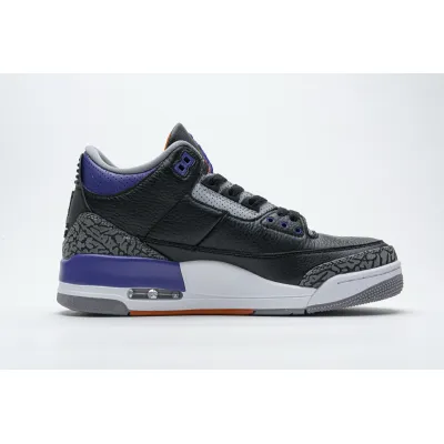 Air Jordan 3 Retro Black Court Purple CT8532-050 02