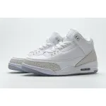 Air Jordan 3 Retro Pure White (2018) 136064-111