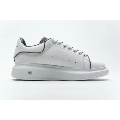 Alexander McQueen Sneaker White Grey 553770 9076 02