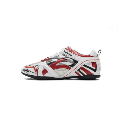Balenciaga Drive Sneaker Red White 624343 W2FD1 6019 01