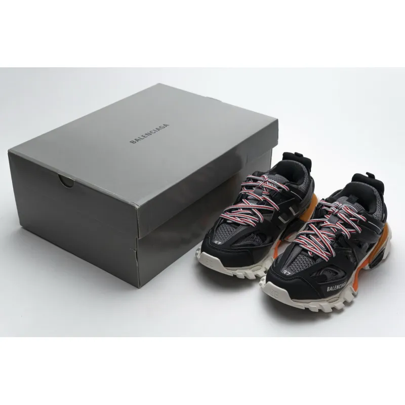 Balenciaga Tess S.Black White Orange 542436 W1GB7 2019