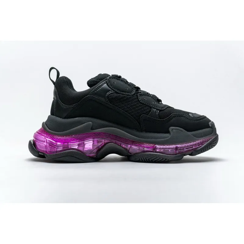 Balenciaga Triple S Black Plum Red 544351 W09O1 0829