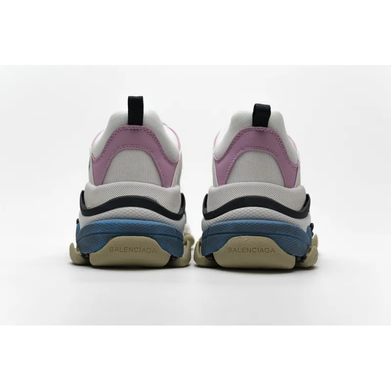 Balenciaga Triple S Blue Pink 541624 W06E2 7352
