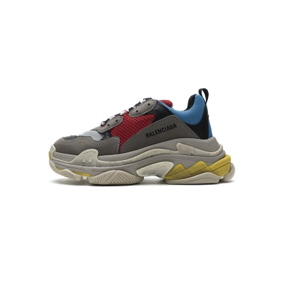 Balenciaga Triple S Blue Red 483513 W06E3 4365 01