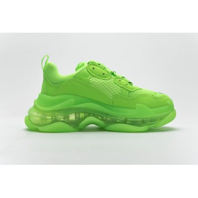 Balenciaga Triple S Fluorescent Green 544351 W09O1 3802 02