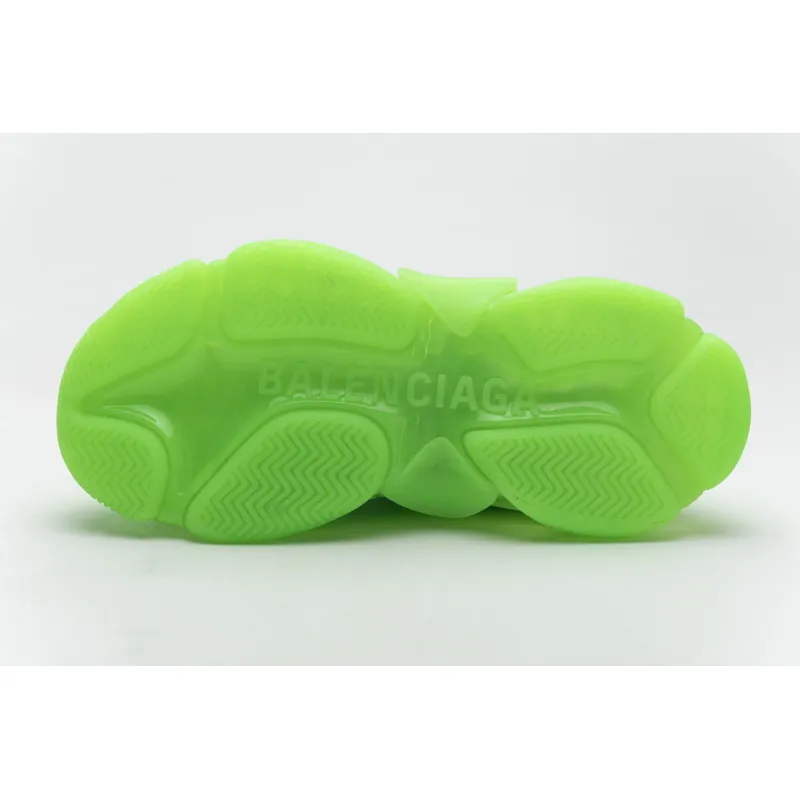 Balenciaga Triple S Fluorescent Green 544351 W09O1 3802