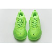 Balenciaga Triple S Fluorescent Green 544351 W09O1 3802