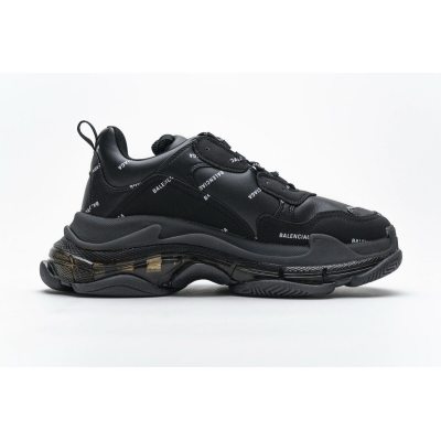 Balenciaga Triple S Letter Black 524039 W06E2 2020 02