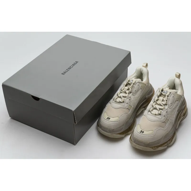 Balenciaga Triple S Oatmeal 544351 W09O1 9005