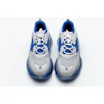 Balenciaga Triple S White Blue 541624 W09E1 1772