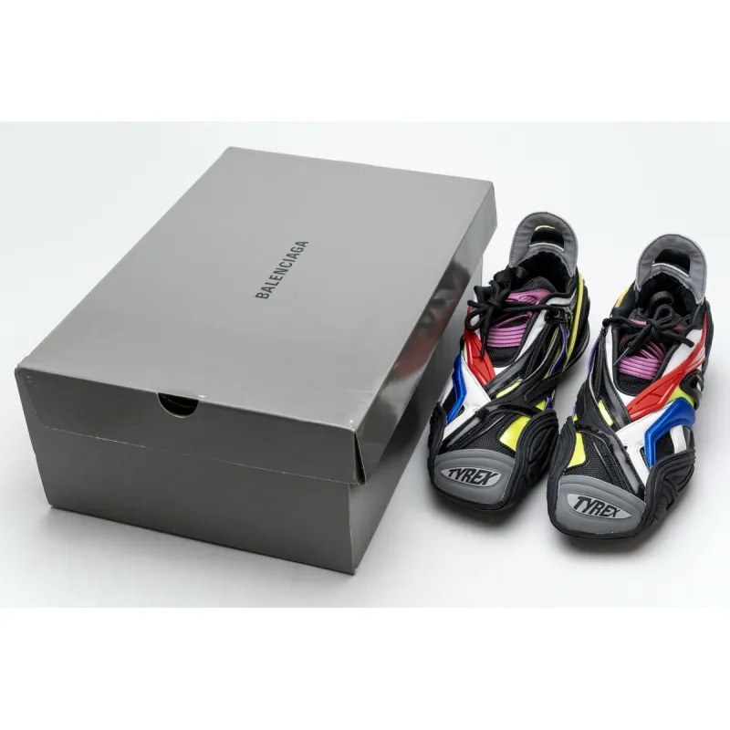 Balenciaga Tyrex 5.0 Sneaker Black Blue Red