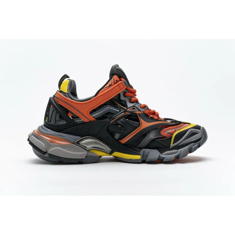 Balenciaga Track 2 Sneaker Black Orange 568614 W2GN8 2008