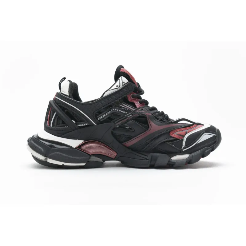 Balenciaga Track 2 Sneaker Burgundy 568615 W2GN3 6000