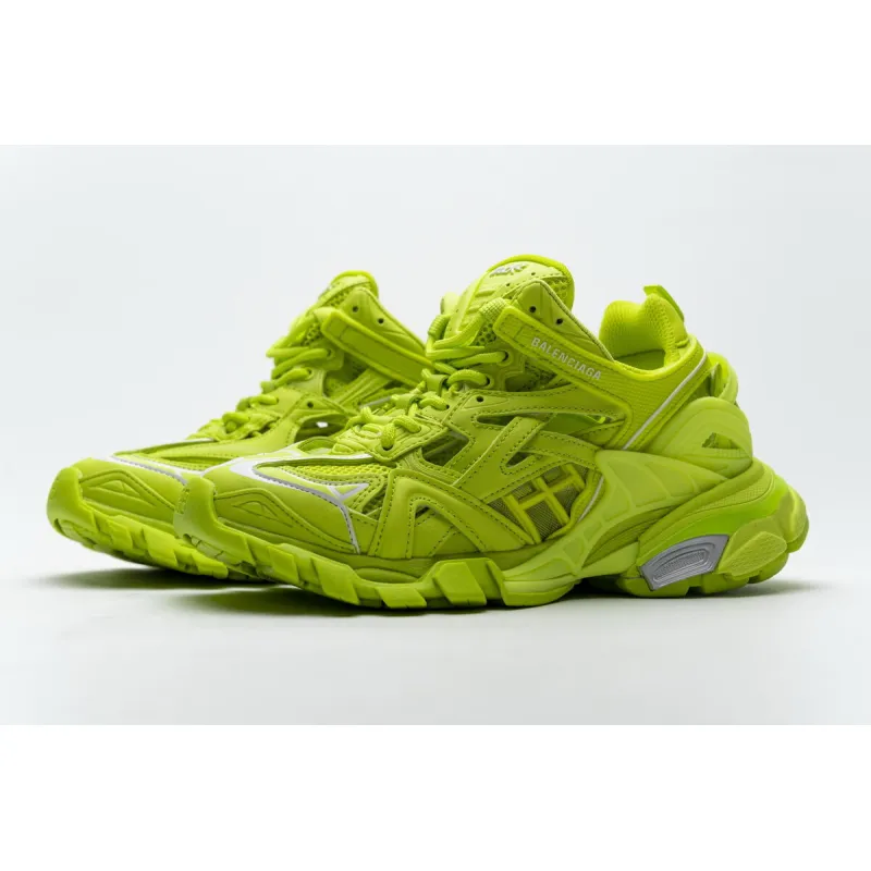 Balenciaga Track 2 Sneaker Fluorescent Yellow 568615 W2FC1 5845