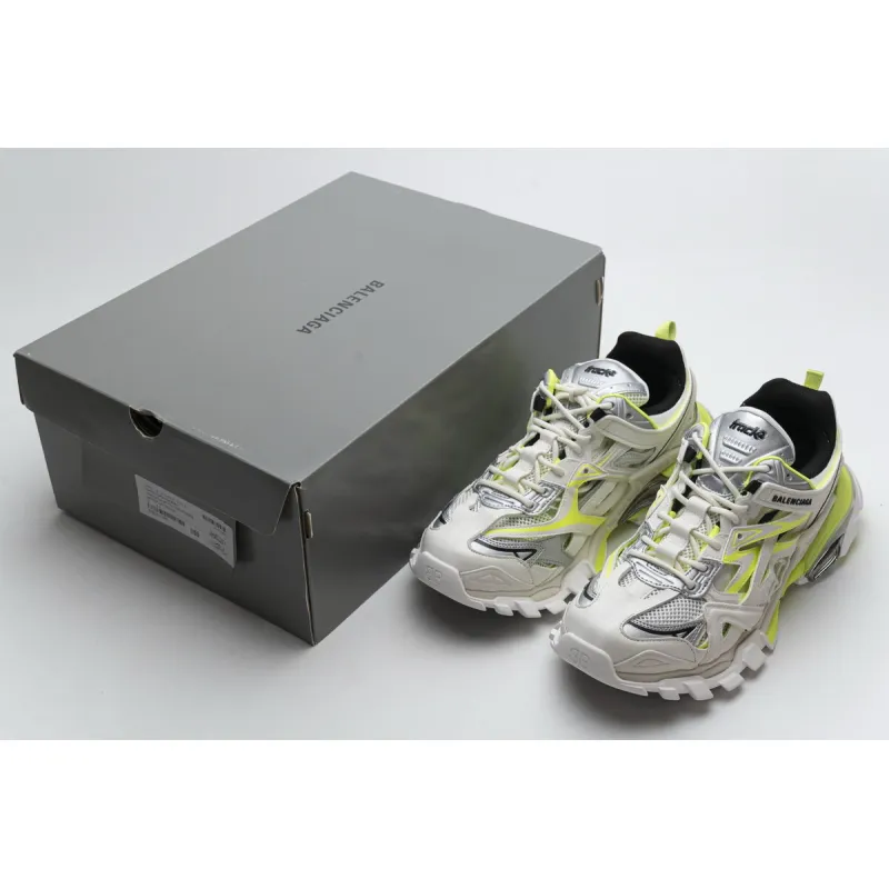 Balenciaga Track 2 Sneaker White Fluo Yellow 568515 W2ON3 9073