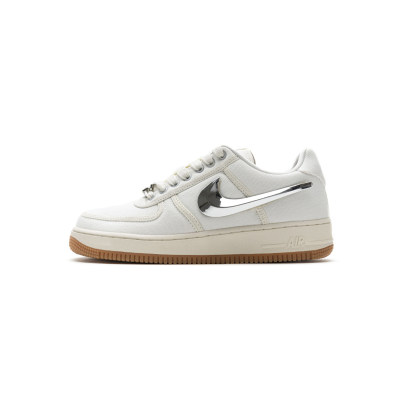 Nike Air Force 1 Low Travis Scott Sail AQ4211-101 01