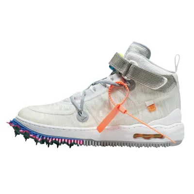 Nike Air Force 1 Mid Off White White DO6290-100 01