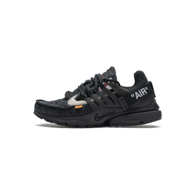 Nike Air Presto Off White Black (2018) AA3830-002 01