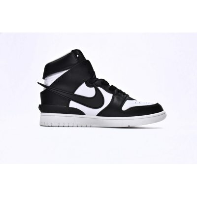 Nike Dunk High Ambush Black White CU7544-001 02