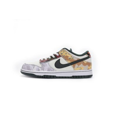 Nike Dunk Low SE Sail Multi-Camo DH0957-100 01