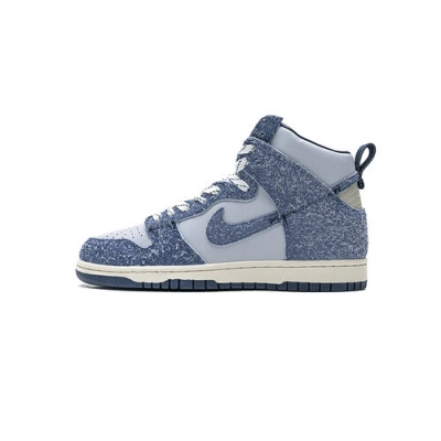 Nike SB Dunk High Pro Denim Sapphire Blue CW3092-400 01