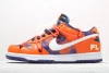 Off White x Futura x Nike SB Dunk Low Fluro Orange DD0856-801