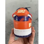Off White x Futura x Nike SB Dunk Low Fluro Orange DD0856-801
