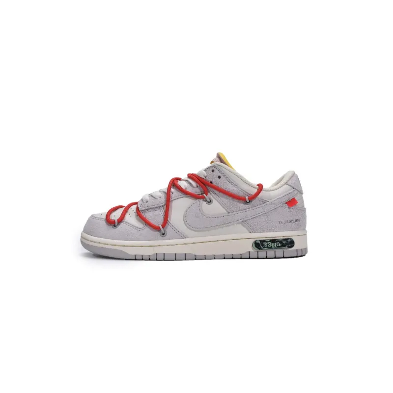 OFF WHITE x Nike Dunk SB Low The 50 NO.33 DJ0950-118