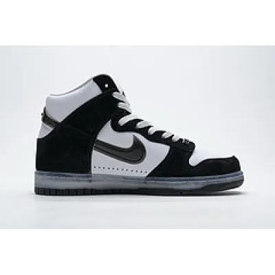 Slam Jam x Nike SB Dunk High “Black White” DA1639-101 02