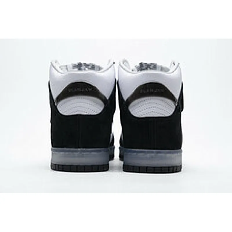 Slam Jam x Nike SB Dunk High “Black White” DA1639-101