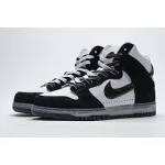 Slam Jam x Nike SB Dunk High “Black White” DA1639-101