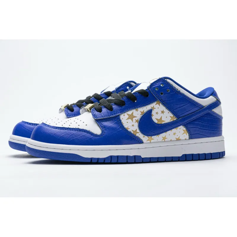 Supreme x Nike SB Dunk Low &quot;Blue Stars” DH3228-100