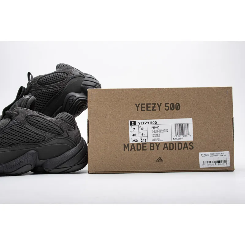 Adidas Yeezy 500 Utility Black F36640