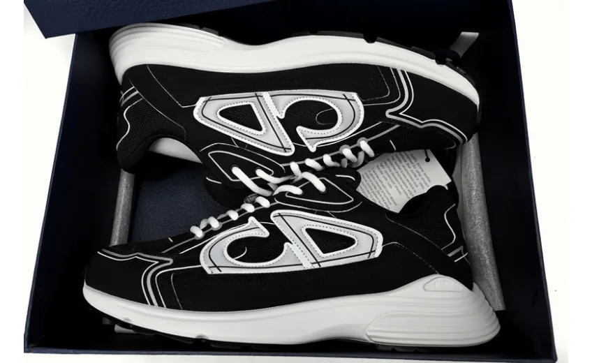 Bstsneaker-Dior B30 Black 3SN279ZMB_H969