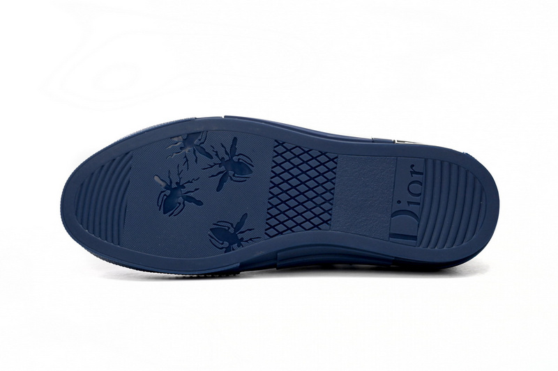 Dior B23 Low Top Blue Oblique 3SN249YNT_H565