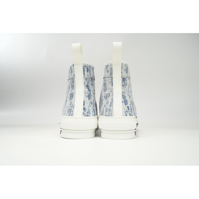 Dior B23 High Blue Oblique Kasuri Jacquard 3SH118ZLA_H560