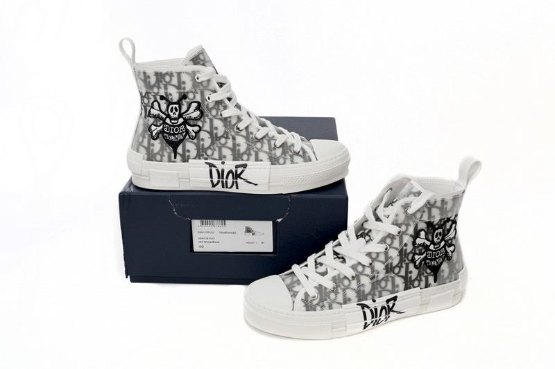 Dior And Shawn B23 High Top Bee Embroidery 3SH118YYO_H960