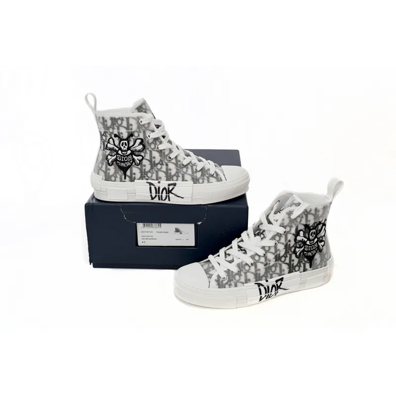 Dior And Shawn B23 High Top Bee Embroidery 3SH118YYO_H960