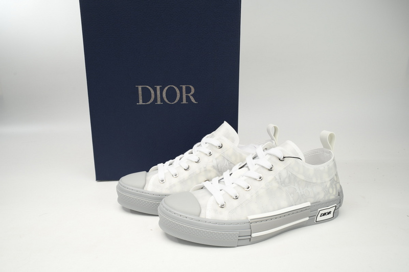 Dior B23 Low Top Oblique Rank Silver Gray 3SN272ZIR 16536 