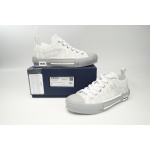 Dior B23 Low Top Oblique Rank Silver Gray 3SN272ZIR 16536 