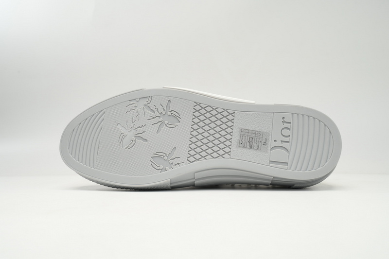 Dior B23 Low Top Oblique Rank Silver Gray 3SN272ZIR 16536 