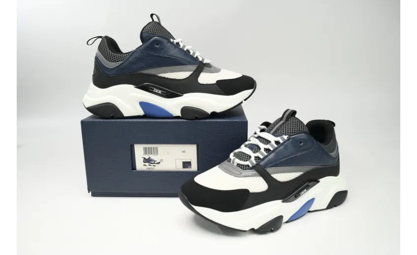 Bstsneaker-Dior B22 Blue Black 3SN231YUL_H569