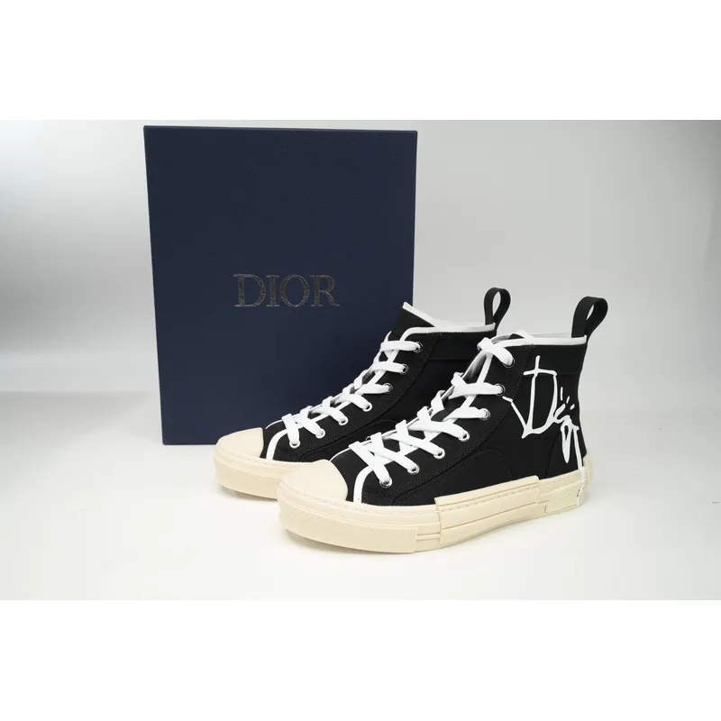 Dior B23 High Oblique Transparency Black