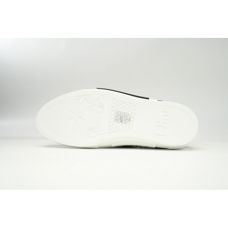 Dior B23 High Top Black and White Oblique Transparency 3SN272ZIR 16536